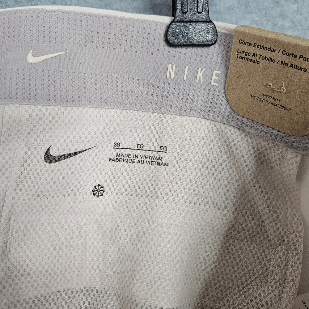 Nike Golf Mens Ankle Length Standard Fit Pants Light Bone FD5717-104 Size 38 New - Picture 4 of 9